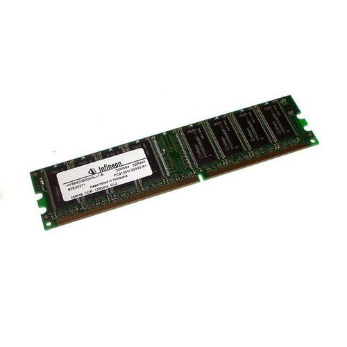 Ram Barrette Mémoire Infineon 256MB DDR PC-2700U 333MHz HYS64D32300GU-6-B