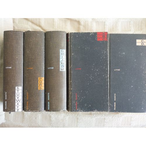 Littré En 7 Volumes Gallimard Hachette