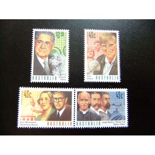 Australia - Australie - 1995 - Scientifiques Médicaux - Yvert & Tellier Nº 1462/ 65 ** Mnh