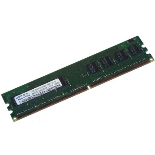 Ram Barrette Memoire SAMSUNG 1Go DDR2 PC2-6400U 800Mhz 1Rx8 CL6 M378T2863RZS-CF7