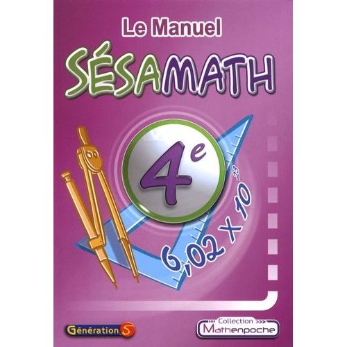 Le Manuel Sésamath 4e