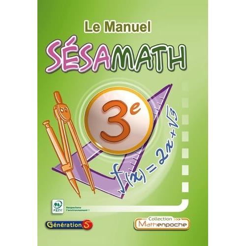 Le Manuel Sésamath 3e