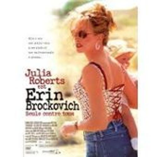 Erin Brockovich - Steven Soderbergh - Julia Roberts - Albert Finney - Affiche De Cinéma Pliée 60x40 Cm