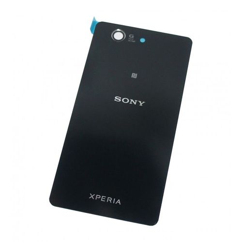 Vitre Arrière Cache Batterie Sony Xperia Z1 Compact D5503 Noir