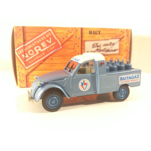 2cv Fourgonnettte(Pub Butagaz) - Echelle 1/43-Norev