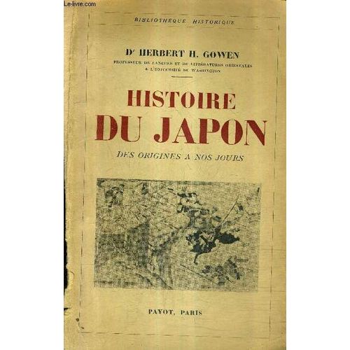 Histoire Du Japon Des Origines A Nos Jours.