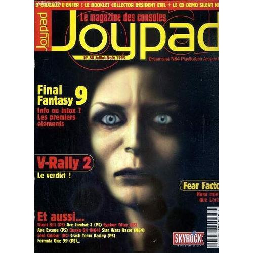 Joypad - N°88 - Juillet-Aout 1999 - Final Fantasy 9 - V-Rally 2 -  Playstation: Ace Combat 3, Ape Escape, Attack Of The Saucerman, Beat Mania, Bugs Bunny, Cpacom Generation, Croc 2... - N64 ...