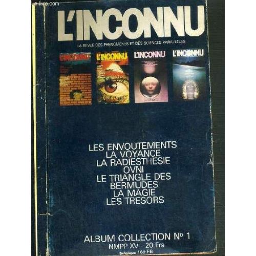 L'inconnu - Album Collection N°1 - Les Envoutements - La Voyance - La Radiesthesie - Ovni...