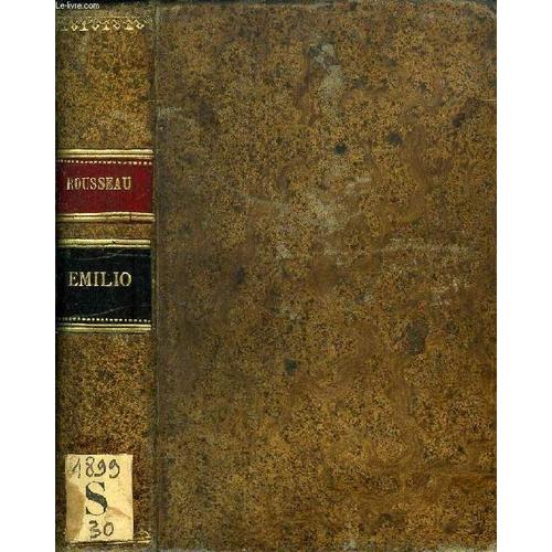 Emilio, Tomos I, Ii (1 Vol.)