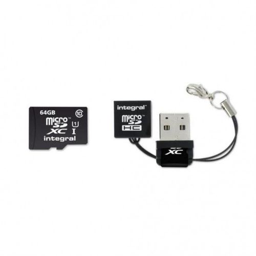 Integral UltimaPro - Carte mémoire flash - 64 Go - UHS Class 1 / Class10 - microSDXC UHS-I