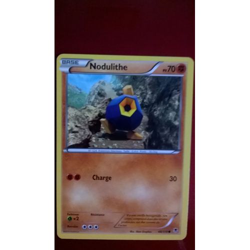 Carte Nodulithe 70pv