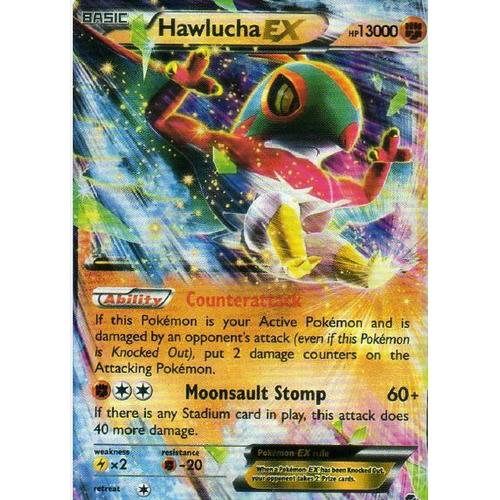 Carte Pokemon Hawlucha Ex 64/111 Xy Furious Fists Poings Furieux Version Anglaise