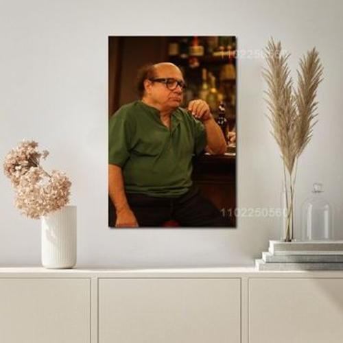 Affiche d¿¿corative en toile Danny Devito,mpression murale Poster pour salon chambre ¿¿ coucher d¿¿cor sans cadre(50*70cm)