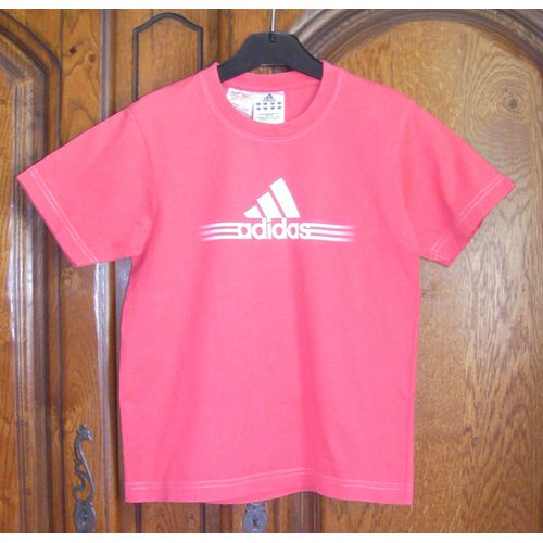 T-Shirt Rouge Adidas - Taille 10 Ans