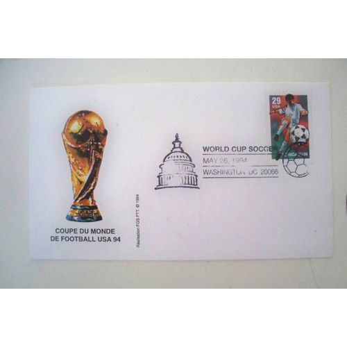 Enveloppe Coupe Du Monde De Football 1994