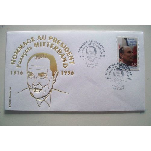 Enveloppe Hommage À François Mitterrand 1916-1996