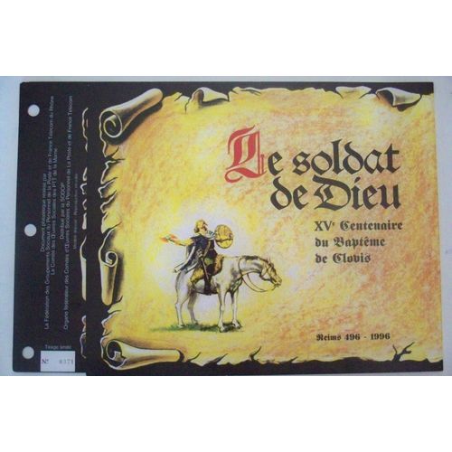 Feuillet Artistique Philatelique : Le Soldat De Dieu