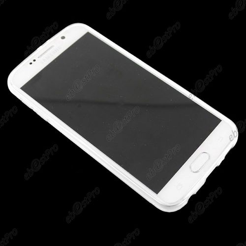 Ebeststar ® Coque S-Line Silicone Gel Motif Vague Housse Etui Protection Souple Pour Samsung Galaxy S6 Sm-G920f, G920, Couleur Transparent + Film Protection D'écran