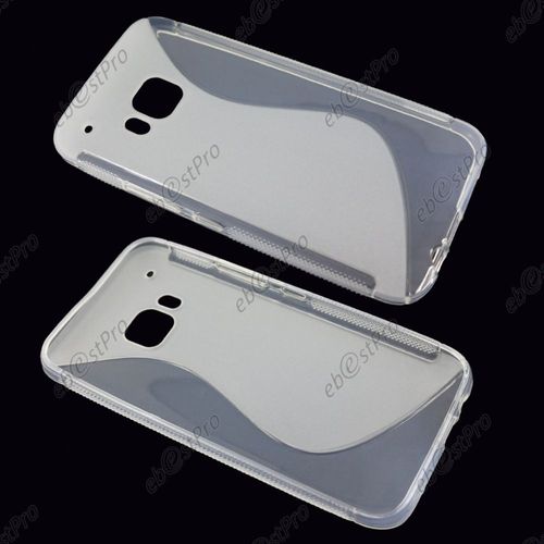 Ebeststar ® Etui Housse Coque S-Line Silicone Protection En Gel Pour Htc One M9, One Hima, Couleur Transparent + Film Protection D'écran