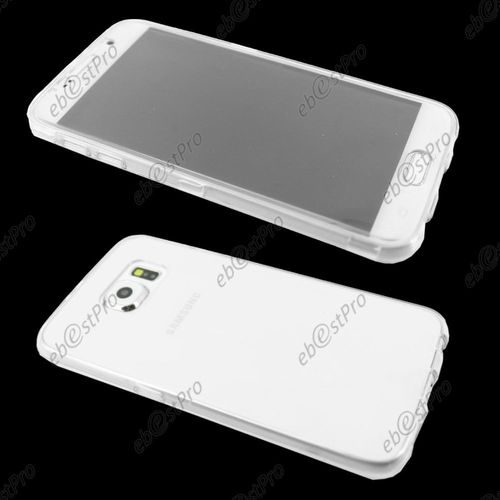 Ebeststar ®  Etui Portefeuille Rabattable Livre Housse Coque Silicone Gel Pour Samsung Galaxy S6 Sm-G920f, G920, Couleur Transparent + Film Protection D'écran