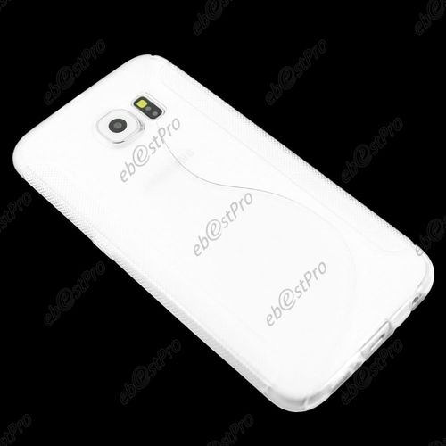 Ebeststar ® Etui Housse Coque S-Line Silicone Protection En Gel Pour Samsung Galaxy S6 Sm-G920f, G920, Couleur Transparent + Film Protection D'écran