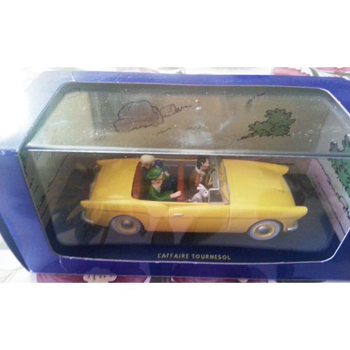 Tintin - L'affaire Tournesol - La Voiture Bordure - Editions Atlas --Atlas