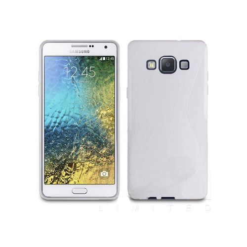 Coque/Housse Samsung Galaxy E7 - Tpu Sline Design Semi Rigide - Blanc