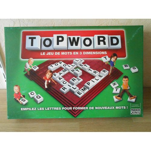 Topword - Le Jeu De Mots En Trois Dimensions