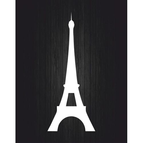 Autocollant Sticker Macbook Laptop Voiture Moto Tour Eiffel Blanc Paris France