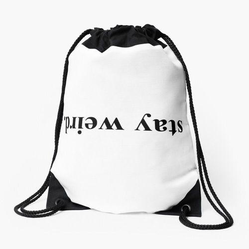 Sac à dos reste bizarre Sac à cordon pour le sport cadeau