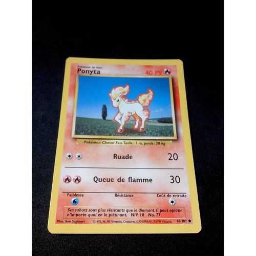 Ponyta 60/102 Set De Base Fr