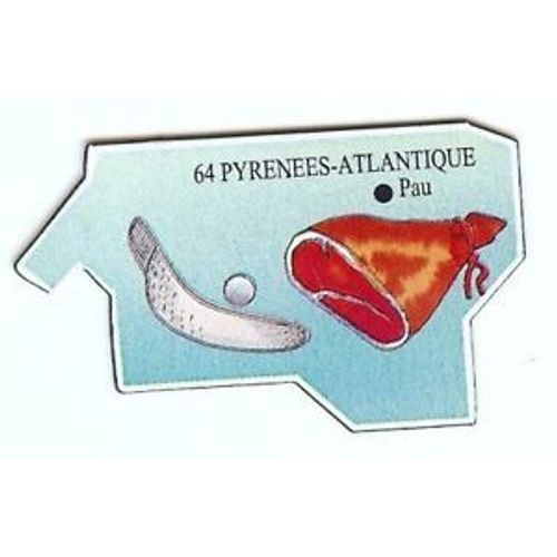 Magnet Le Gaulois - 64 Pyrénées-Atlantique