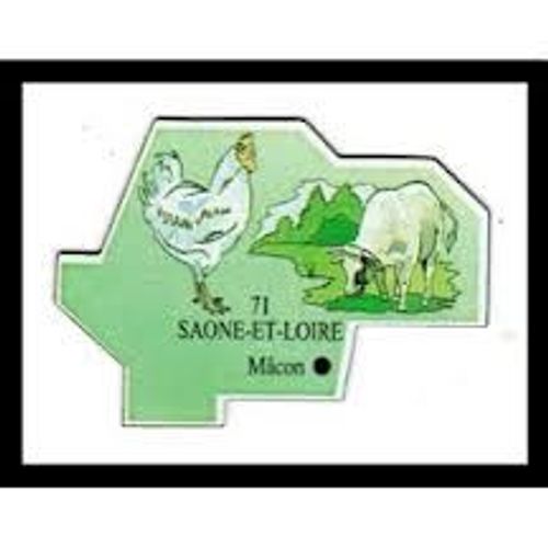Magnet Département Saonne Et Loire 1ère Édition