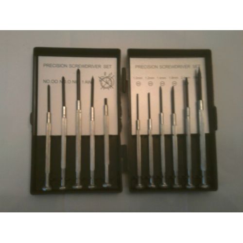 11 tournevis de précision - 11 pcs