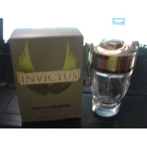 Flacon Vide Eau De Toilette Invictus Paco Rabanne