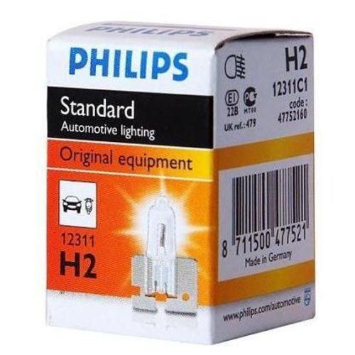 1 Ampoule H2 12v Philips -12311c1-