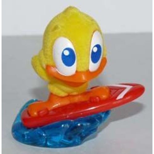 Figurine Kinder 2005 "Poussins Sportif" Poussin Surfeur S-P-8