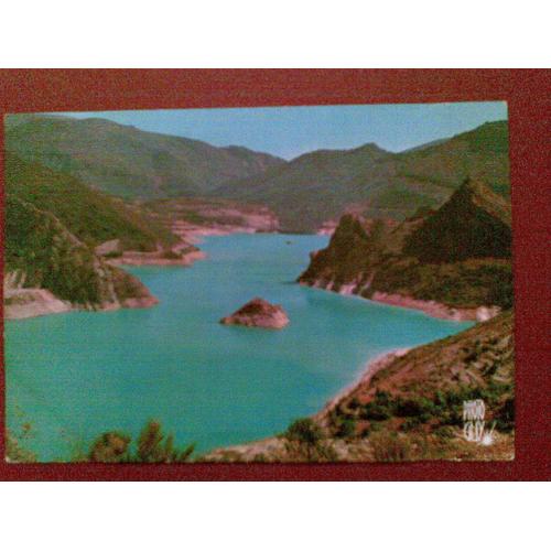 Carte Postale "Lac Et Barrage De Castillon (Basses-Alpes)