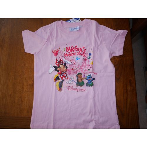 T-Shirt Disney 12 Ans Rose Neuf