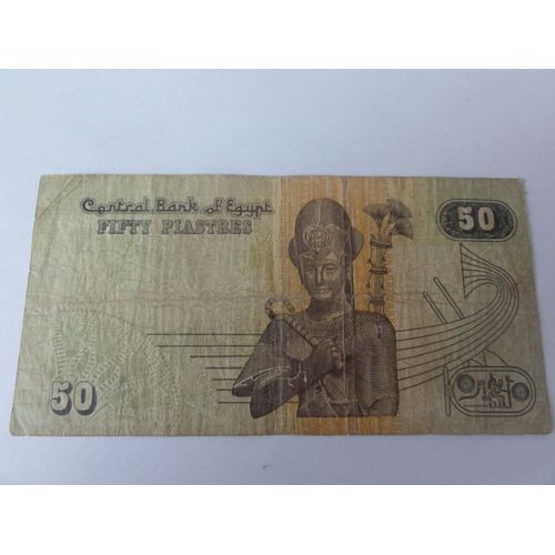 Billet 50 Piastres Égypte