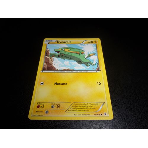 Dynavolt 24/108 Carte Pokemon Xy Ciel Rugissant Francaise 