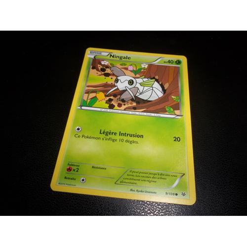 Ningale 9/108 Carte Pokemon Xy Ciel Rugissant Francaise 