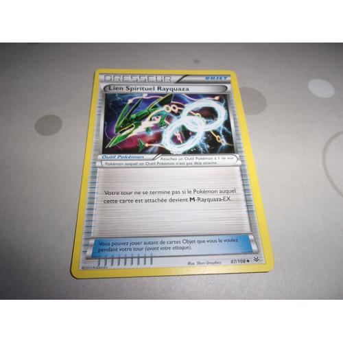 Lien Spirituel Rayquaza 87/108 Carte Pokemon Xy Ciel Rugissant Francaise 