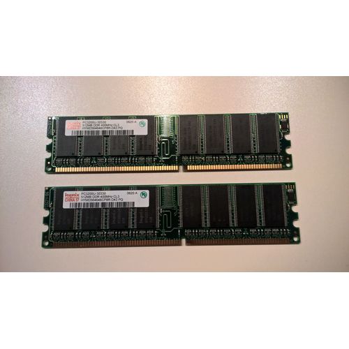 Hynix  - Mémoire - 512 Mo - DDR - PC3200 400MHz  - HYMD564646CP8R-D43 PQ