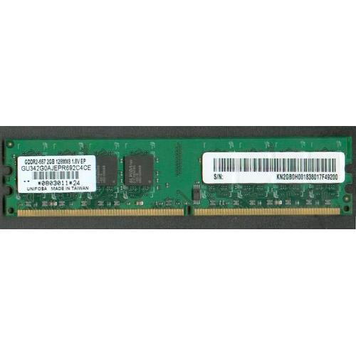 Unifosa 2GB PC2-5300 DDR2-667MHz non-ECC