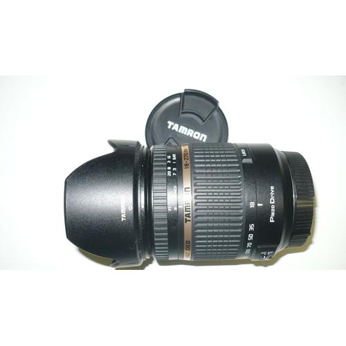 Objectif Tamron B008 - Fonction Zoom - 18 mm - 270 mm - f/3.5-6.3 Di II PZD - Sony A-type - pour Sony a DSLR-A100, A290, A390, A560, A580, SLT-A33, A35, A37, A55, A57, A58, A65, A77; a77