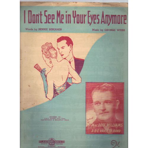 I Don't See Me In Your Eyes Anymore