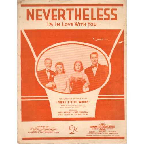 Nevertheless / I'm In Love With You / Fred Astaire / Red Skelton / Vera Ellen / Arlene Dahl