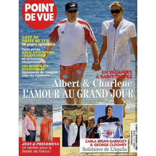 Point De Vue 3182 : Albert § Charlène L'amour Au Grand Jour