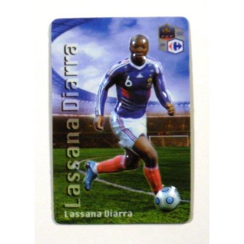 Carte Magnet "Carrefour" -  Fff - N° 6 Lassana Diarra